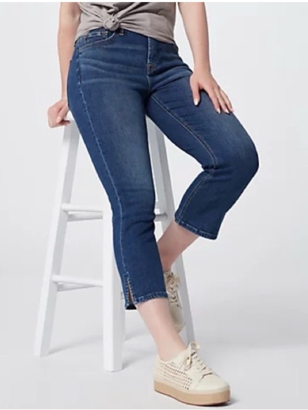 7 for All Mankind Jen 7 Capri Denim Jeans